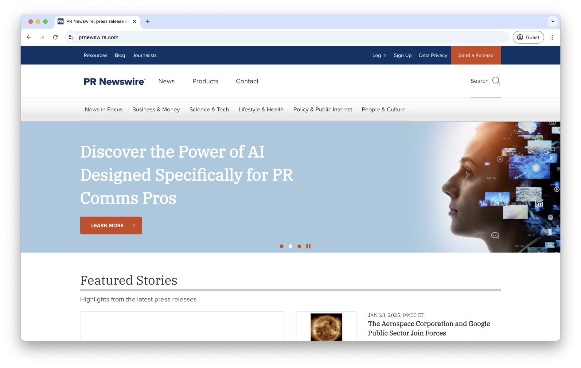 1920_prnewswire-websitescreenshot
