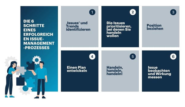 DE 6 STEPS OF ISSUE MANAGEMENT