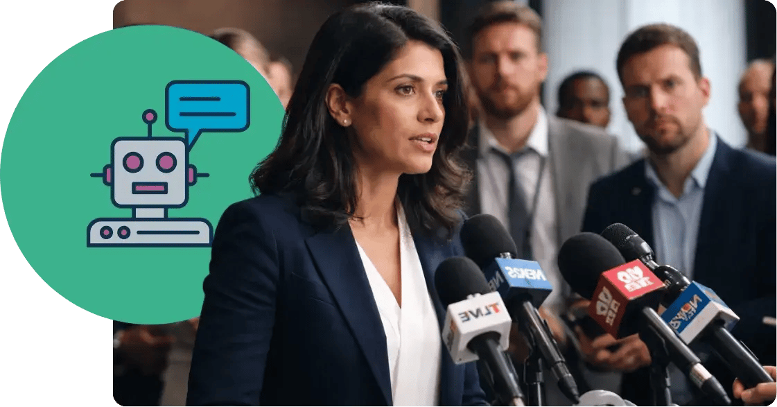 Crisis Lifecycle Framework - Crisis scenario 1 - AI misinformation