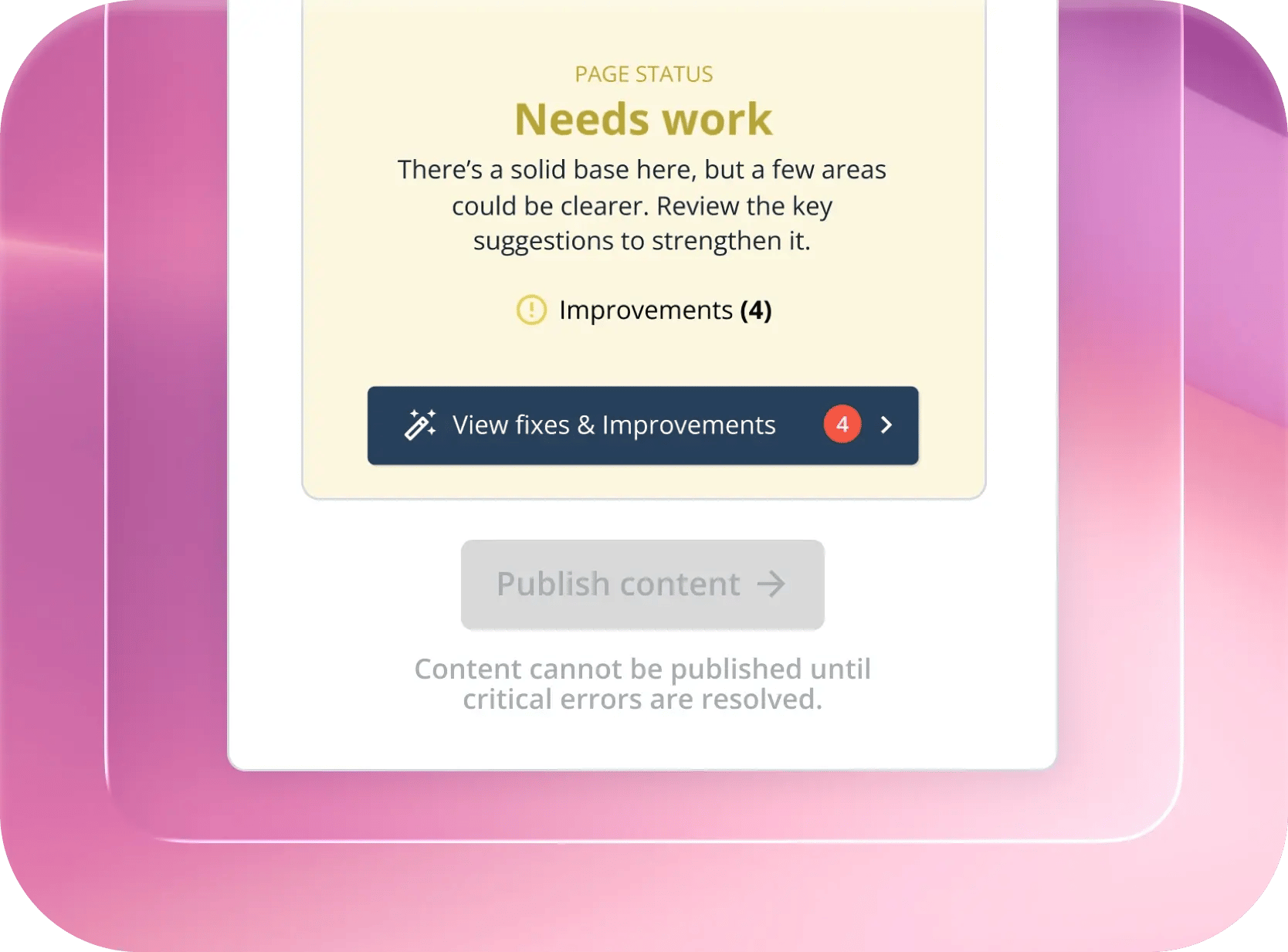 Content Approval - Hero